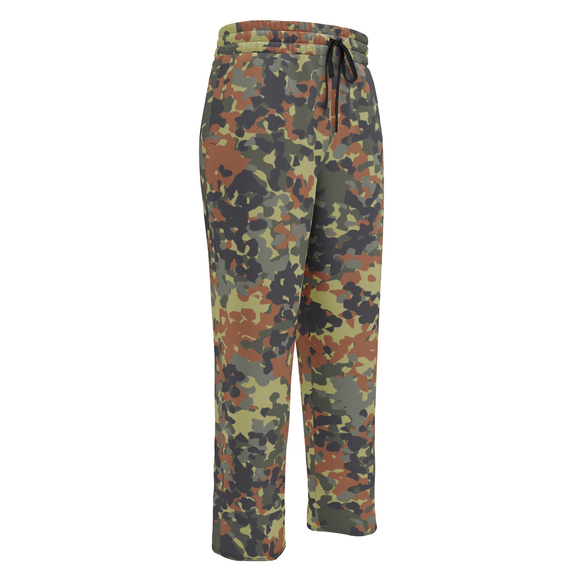 Flecktarn Recon Camo Wide-leg Joggers - Liberty Maniacs
