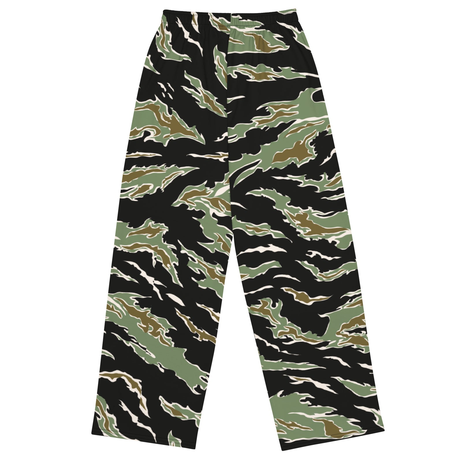 Tiger Stripe Camo Wide-leg Pants