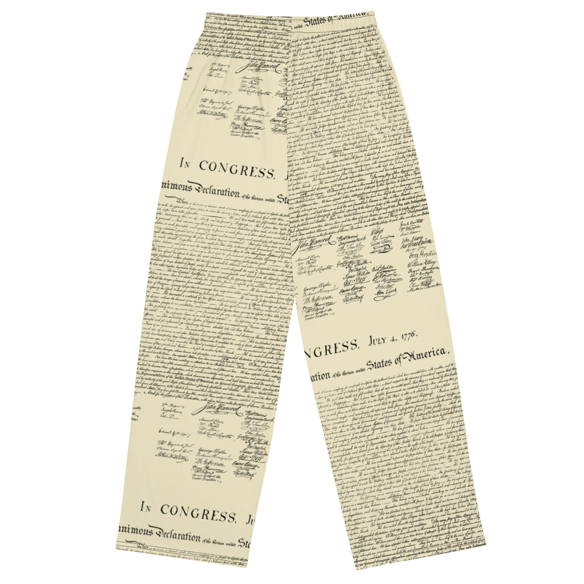 Declaration of Independence Wide-leg Pants
