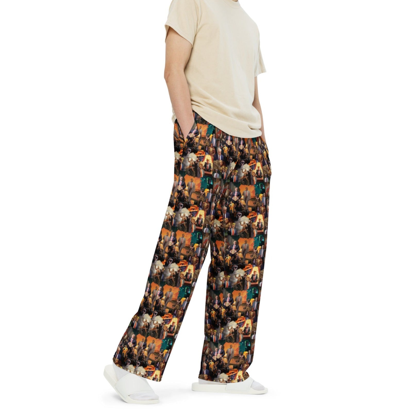 The Ultra-MAGA Trump Patterned Lounge Pants