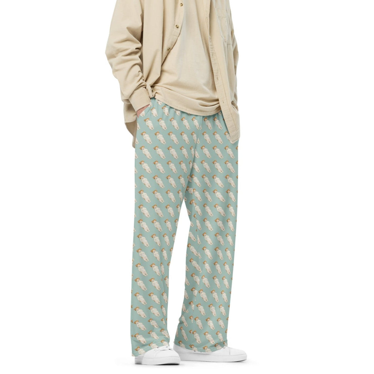 Sleeping KittenWide-leg Pants