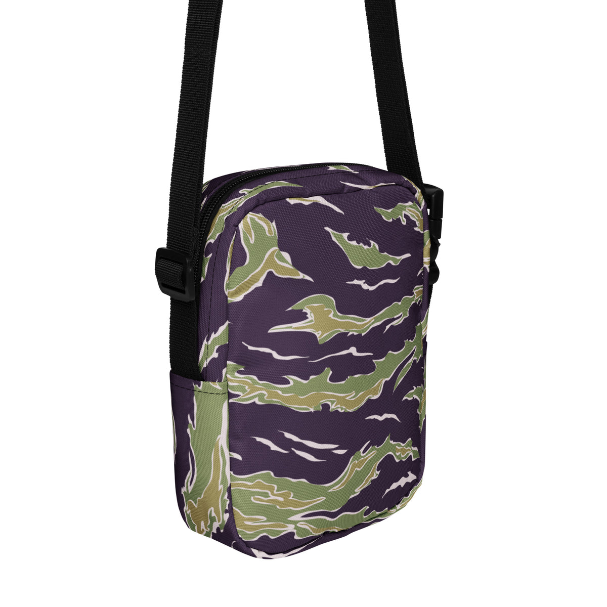 Tiger Stripe Camo Utility Crossbody Bag