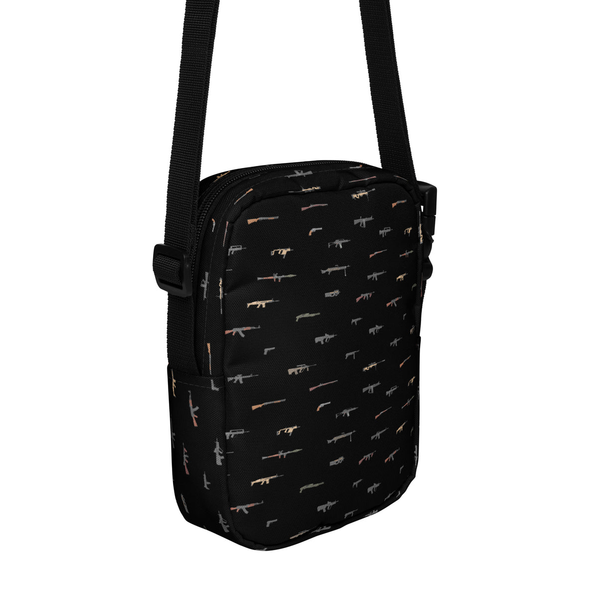 Arsenal Pattern Utility Crossbody Bag
