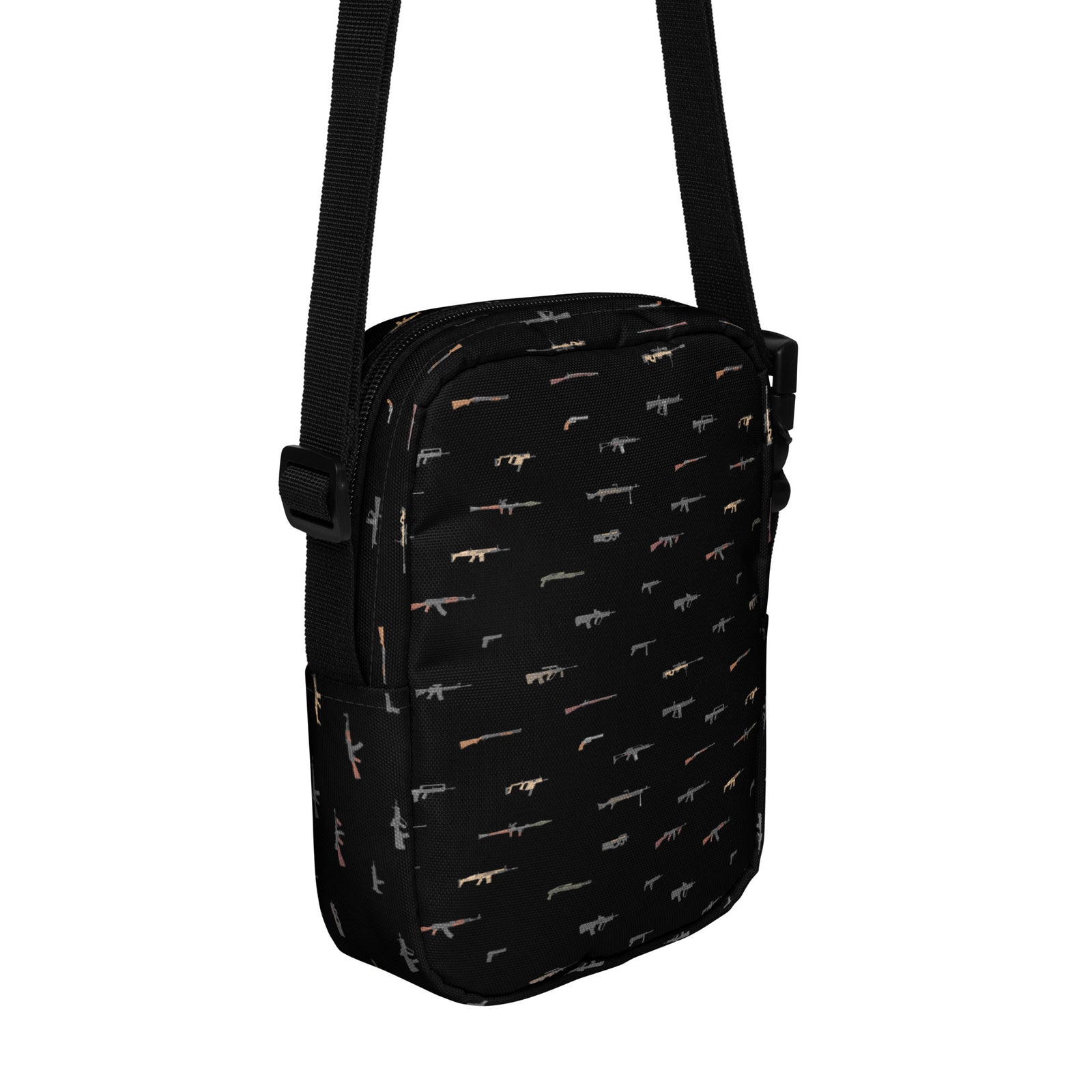 Arsenal Pattern Utility Crossbody Bag