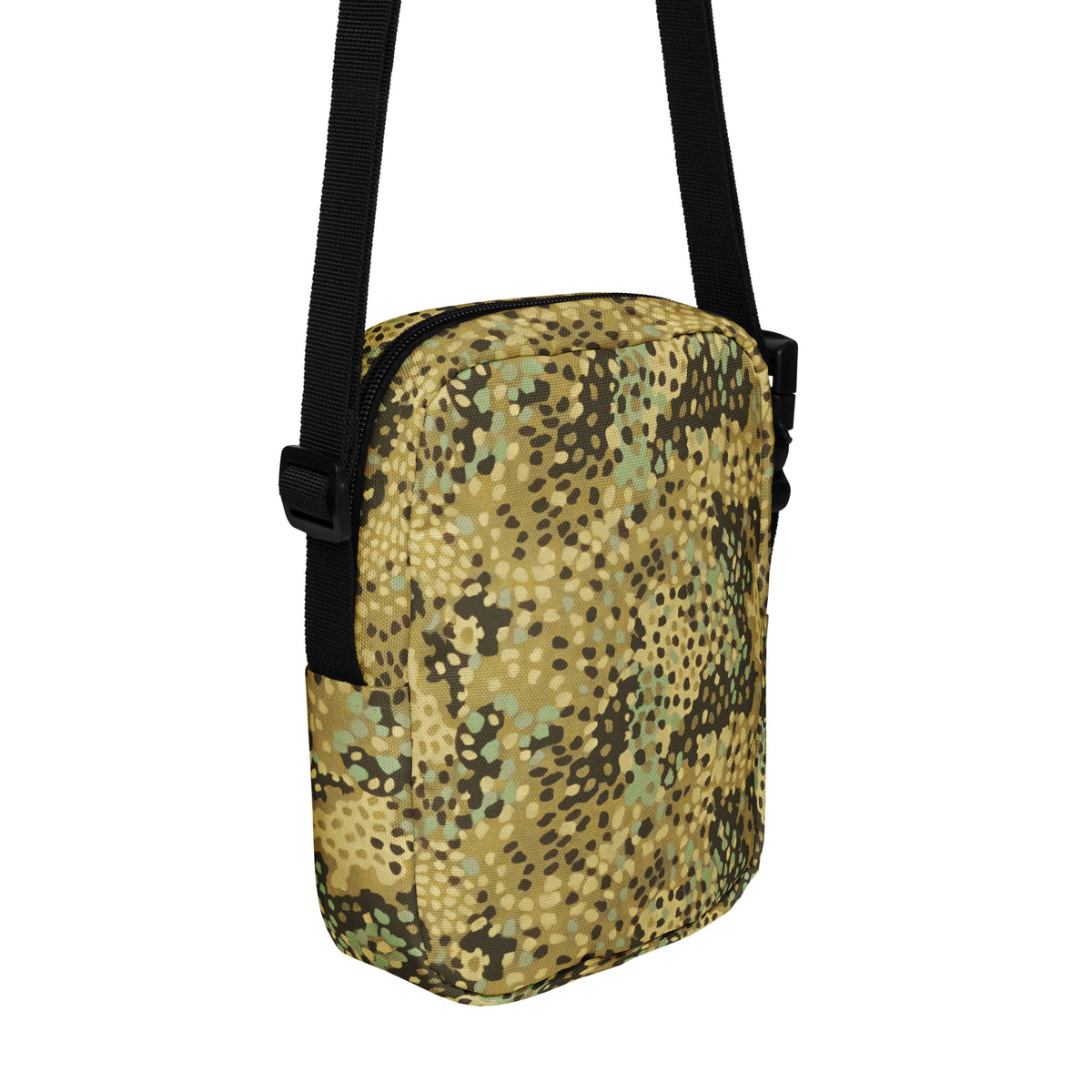 Erbsenmuster Green Pea Pattern Utility Crossbody Bag