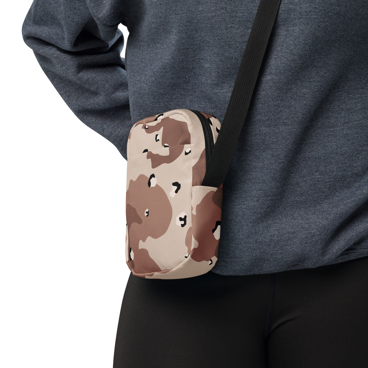 Desert Camouflage Utility Crossbody Bag