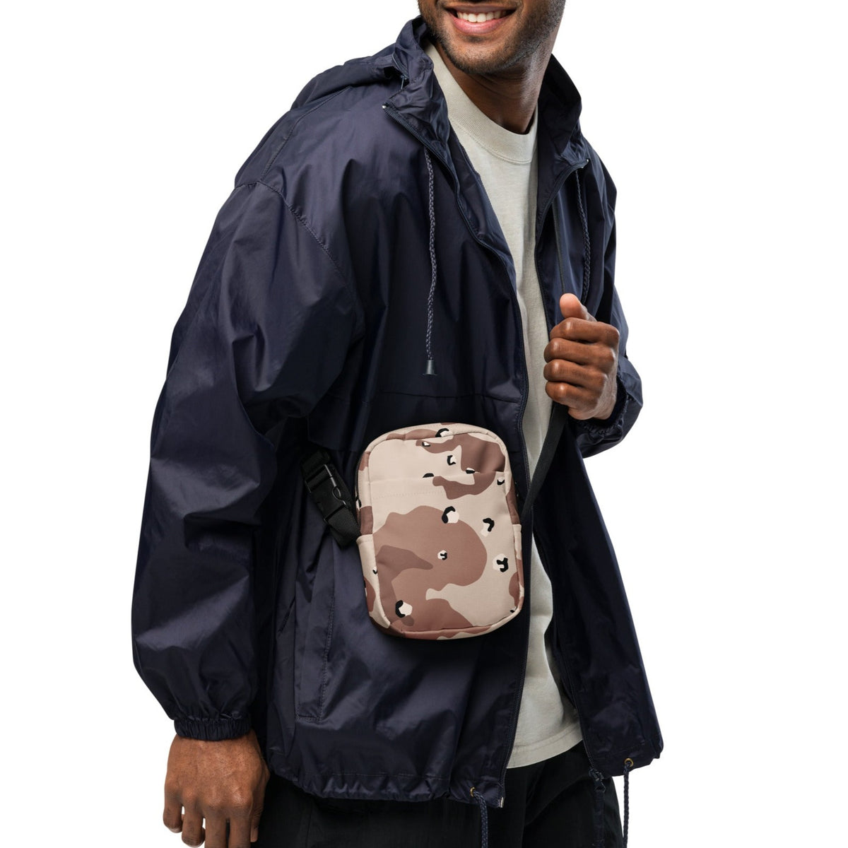 Desert Camouflage Utility Crossbody Bag