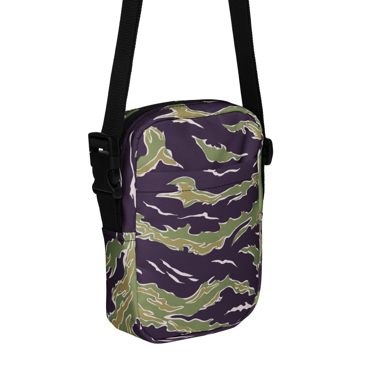 Tiger Stripe Camo Utility Crossbody Bag