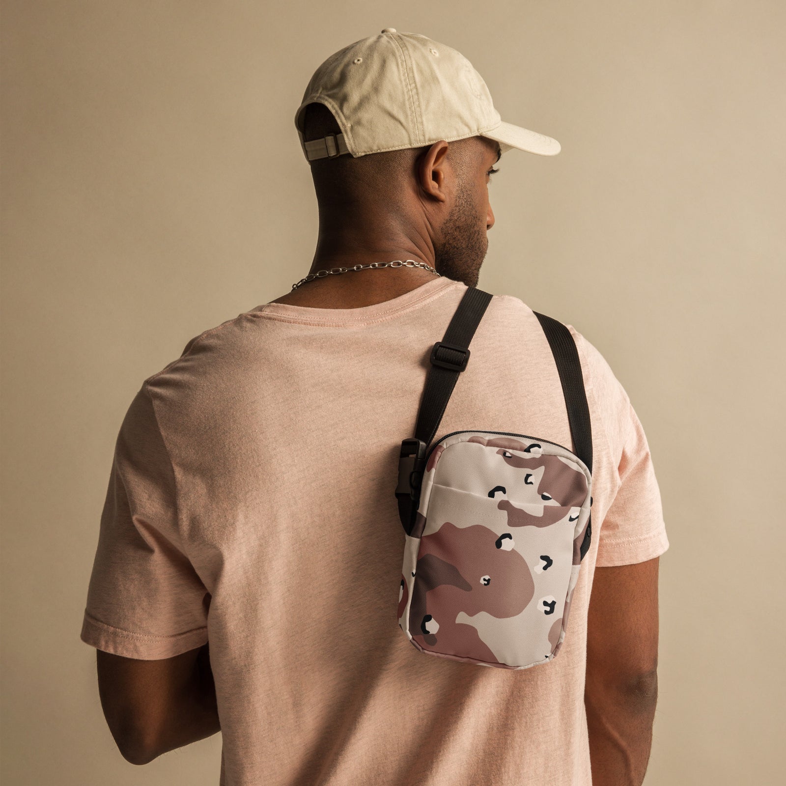 Desert Camouflage Utility Crossbody Bag