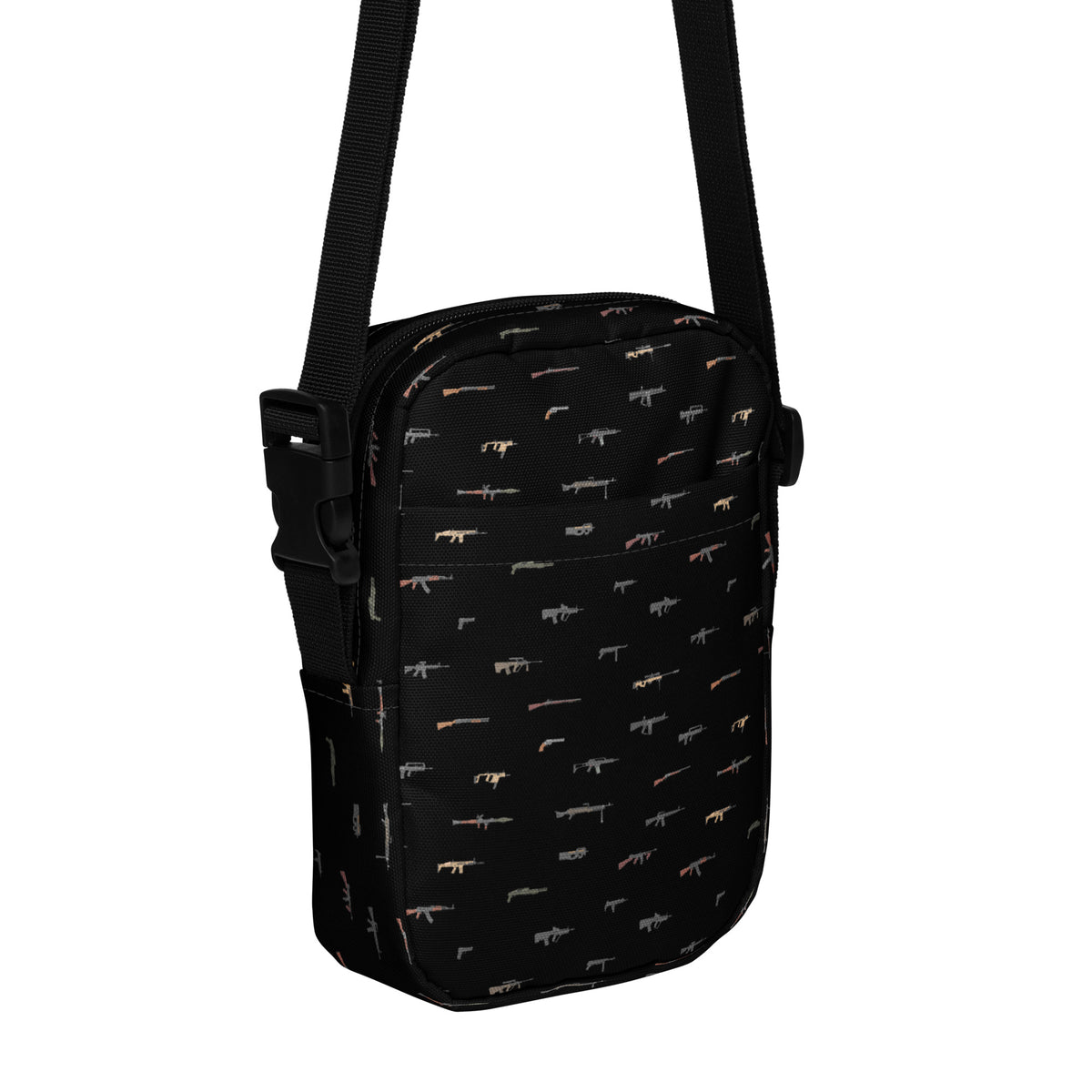 Arsenal Pattern Utility Crossbody Bag