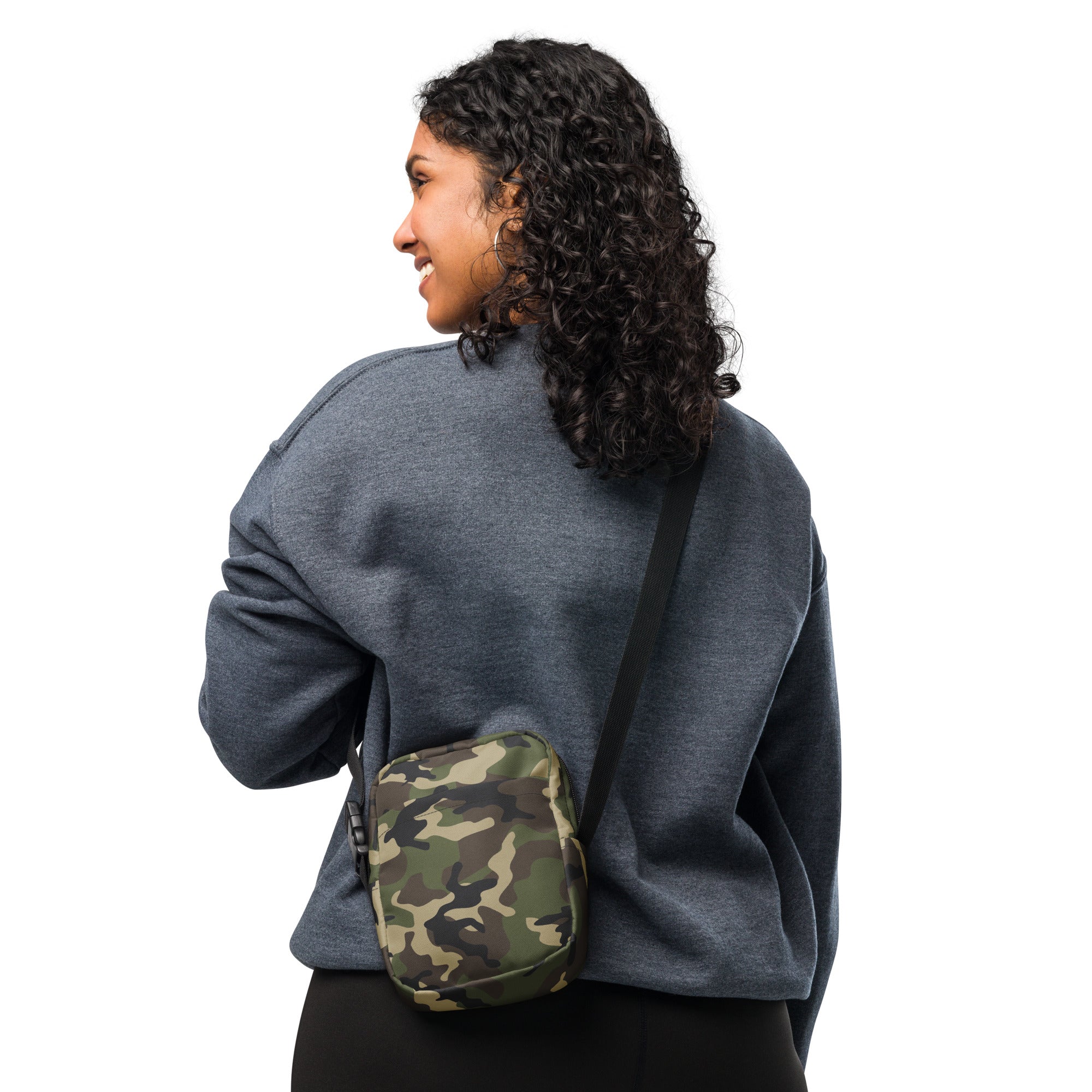 Woodland M81 Camo Utility Crossbody Bag