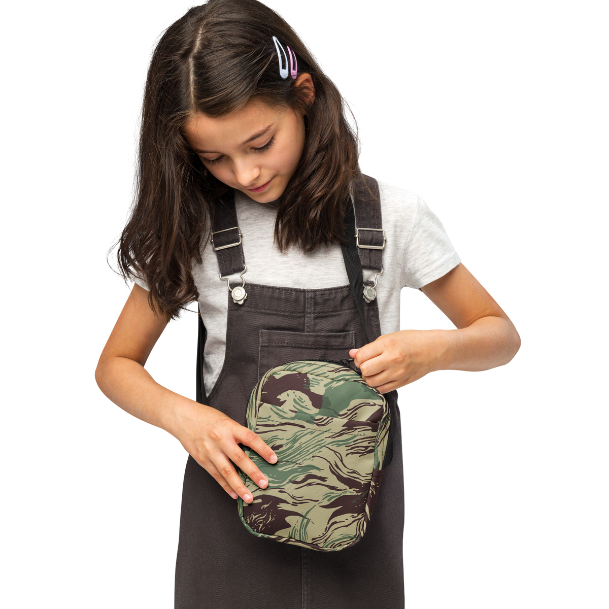 Rhodesian Brushstroke Camo Crossbody Bag