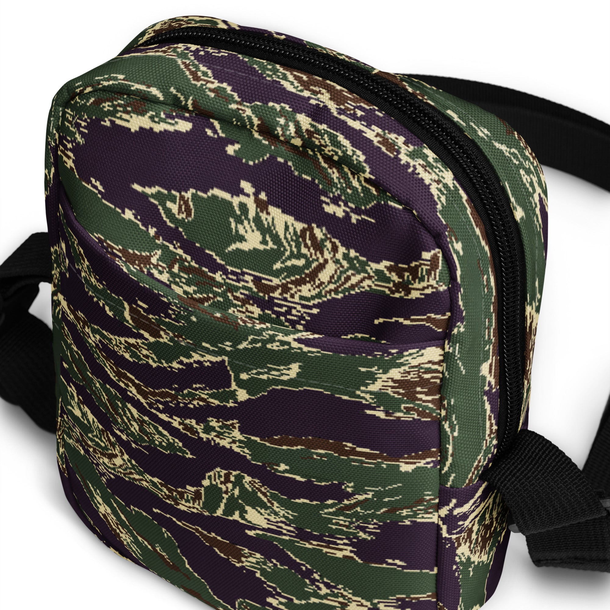 Taiwan Marine Corps Digital Tiger Stripe Camo Utility Crossbody Bag