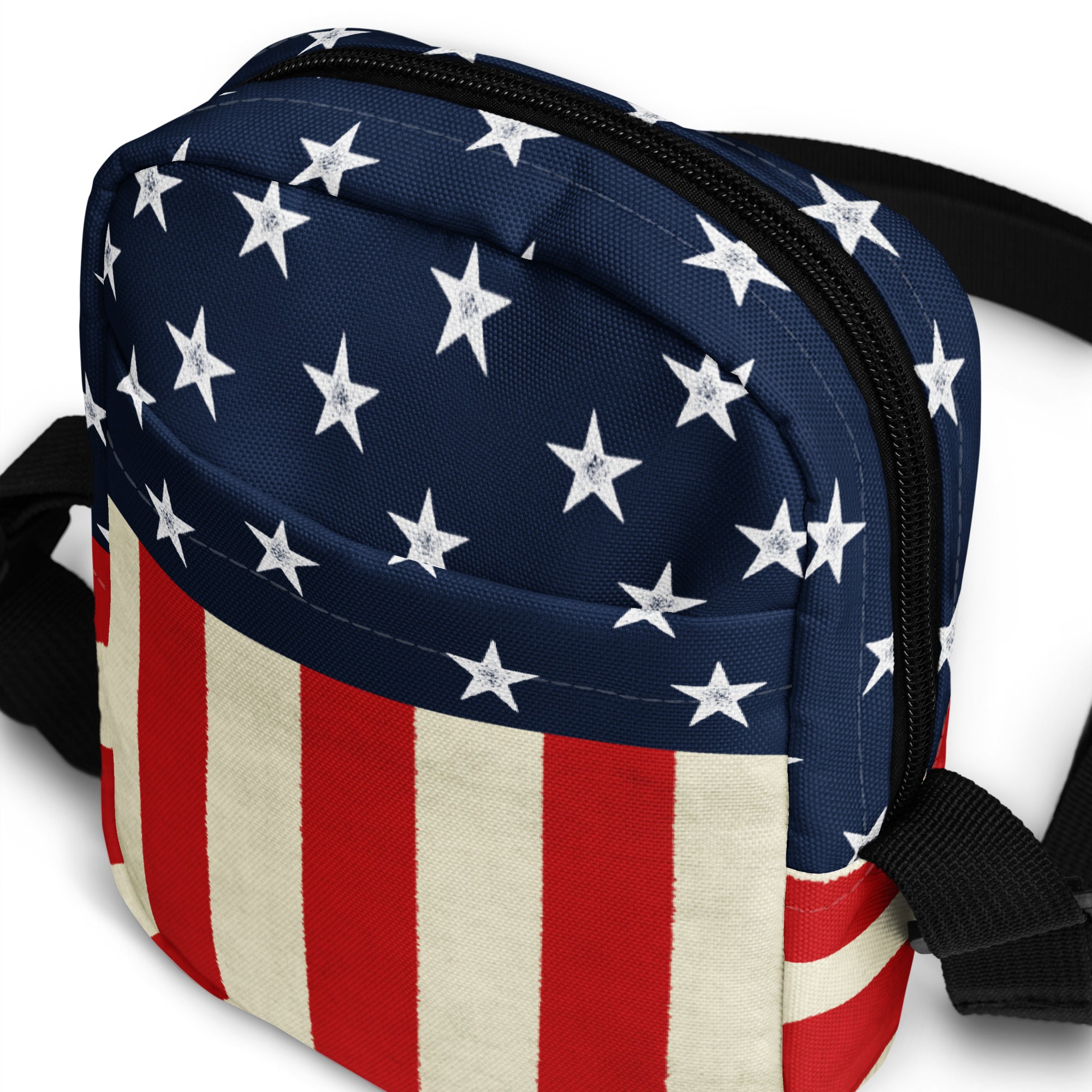 Stars and Stripes Utility Crossbody Bag