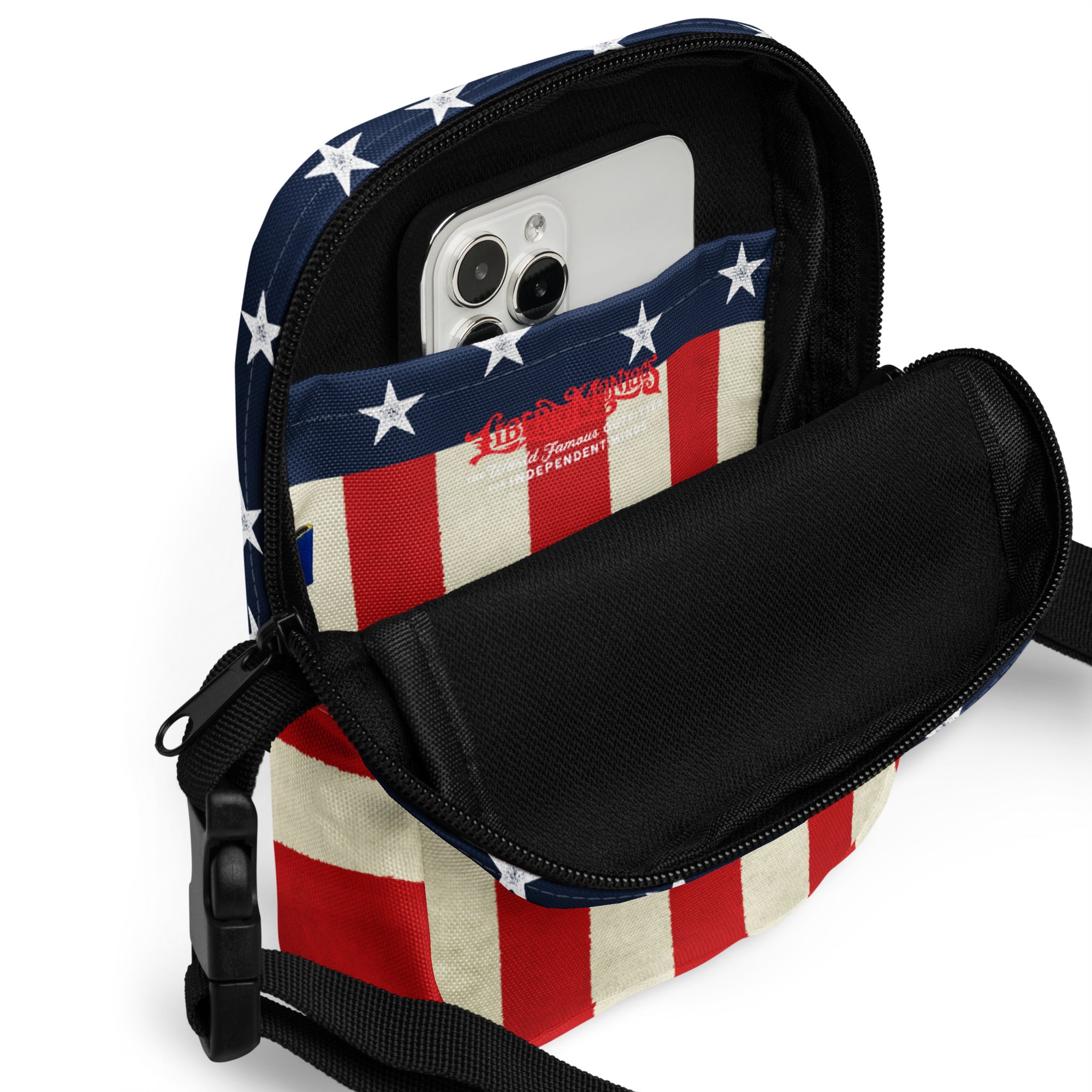 Stars and Stripes Utility Crossbody Bag