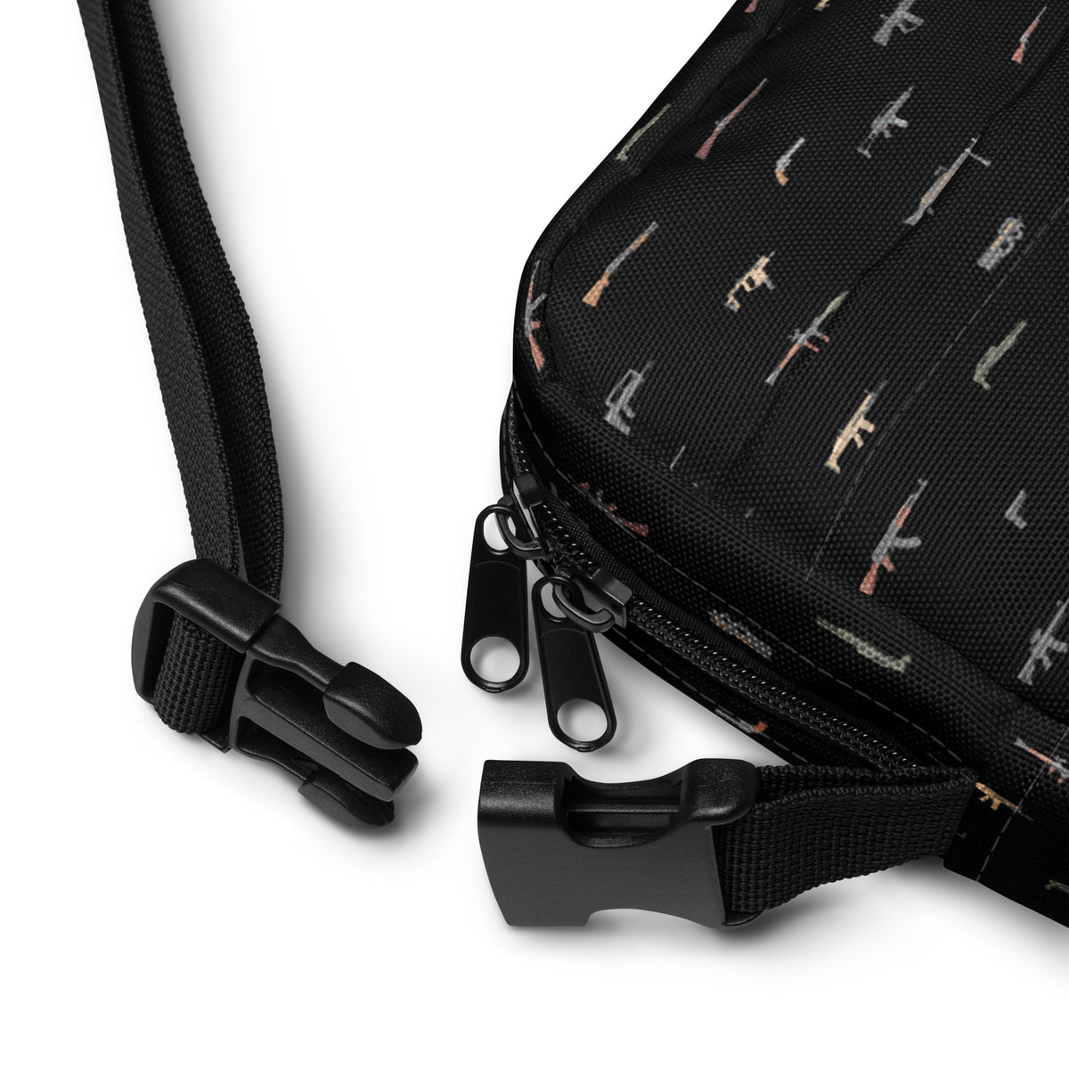 Arsenal Pattern Utility Crossbody Bag