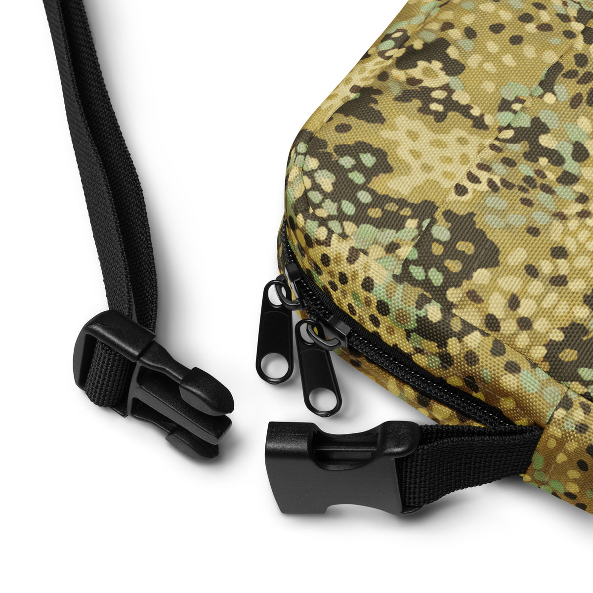 Erbsenmuster Green Pea Pattern Utility Crossbody Bag