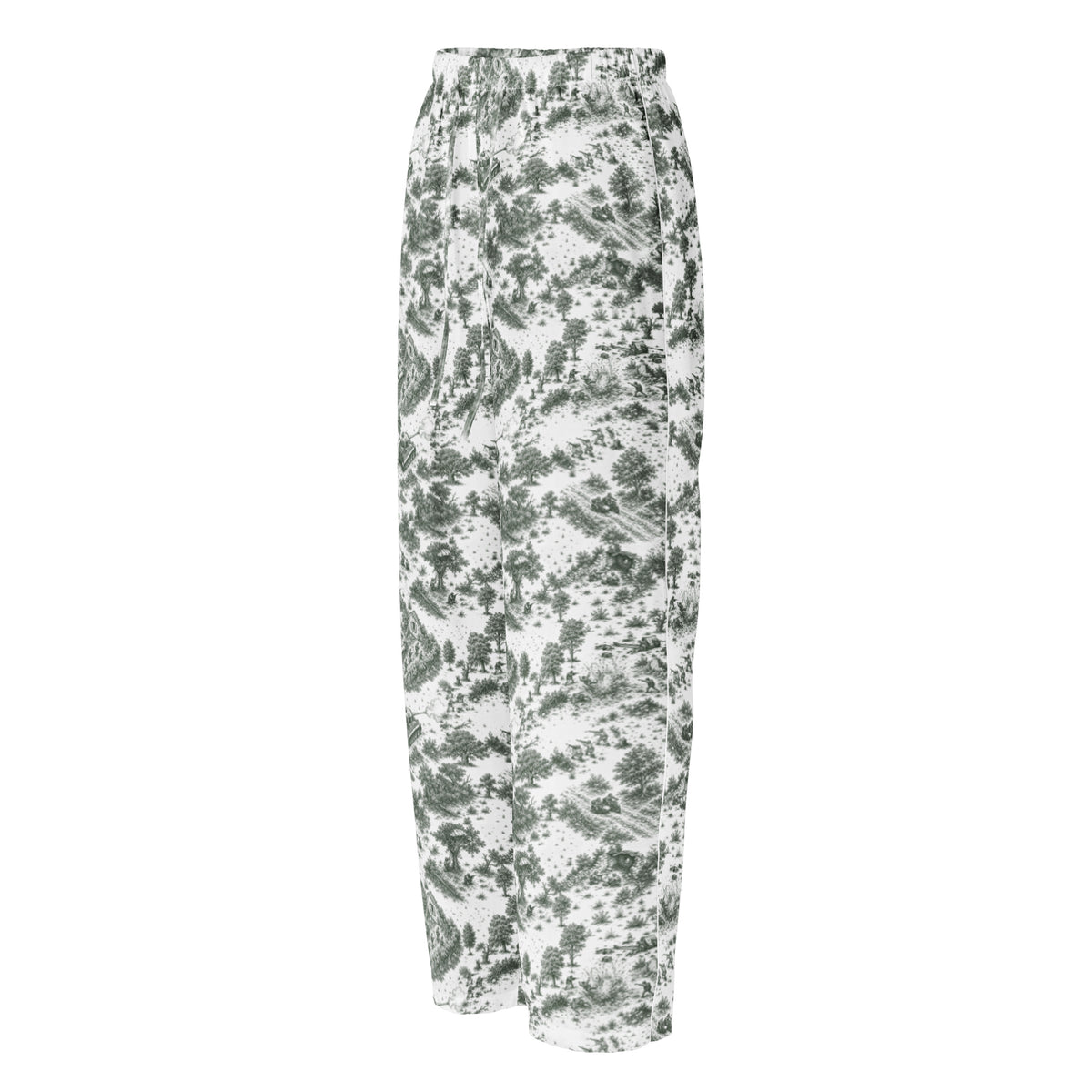 Left-front view of Normandy ’44 Toile women’s pajama pants