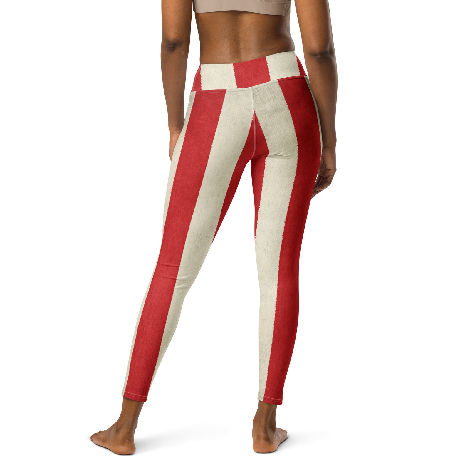 Rebel Stripes Yoga Leggings