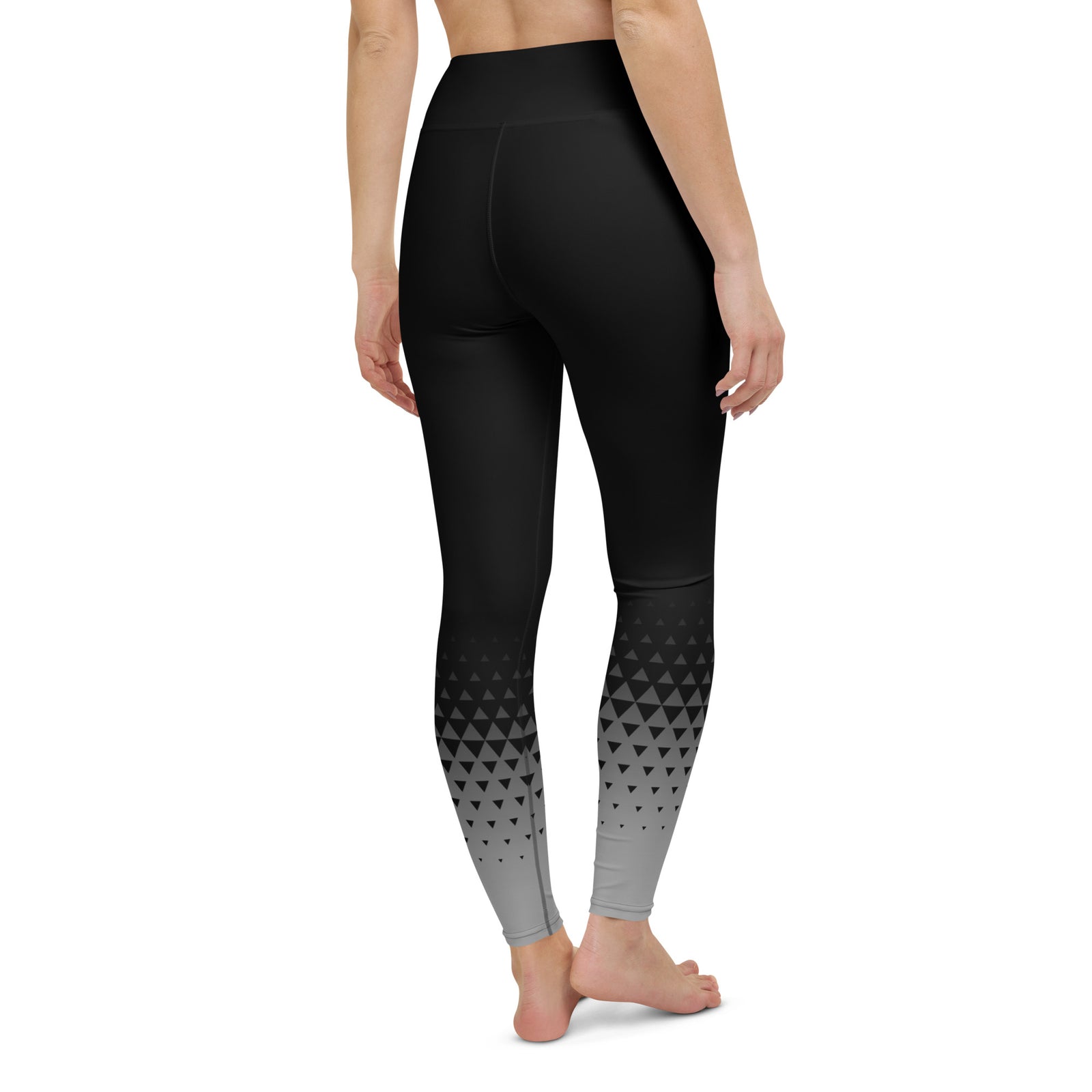 Fractal Midnight Yoga Leggings