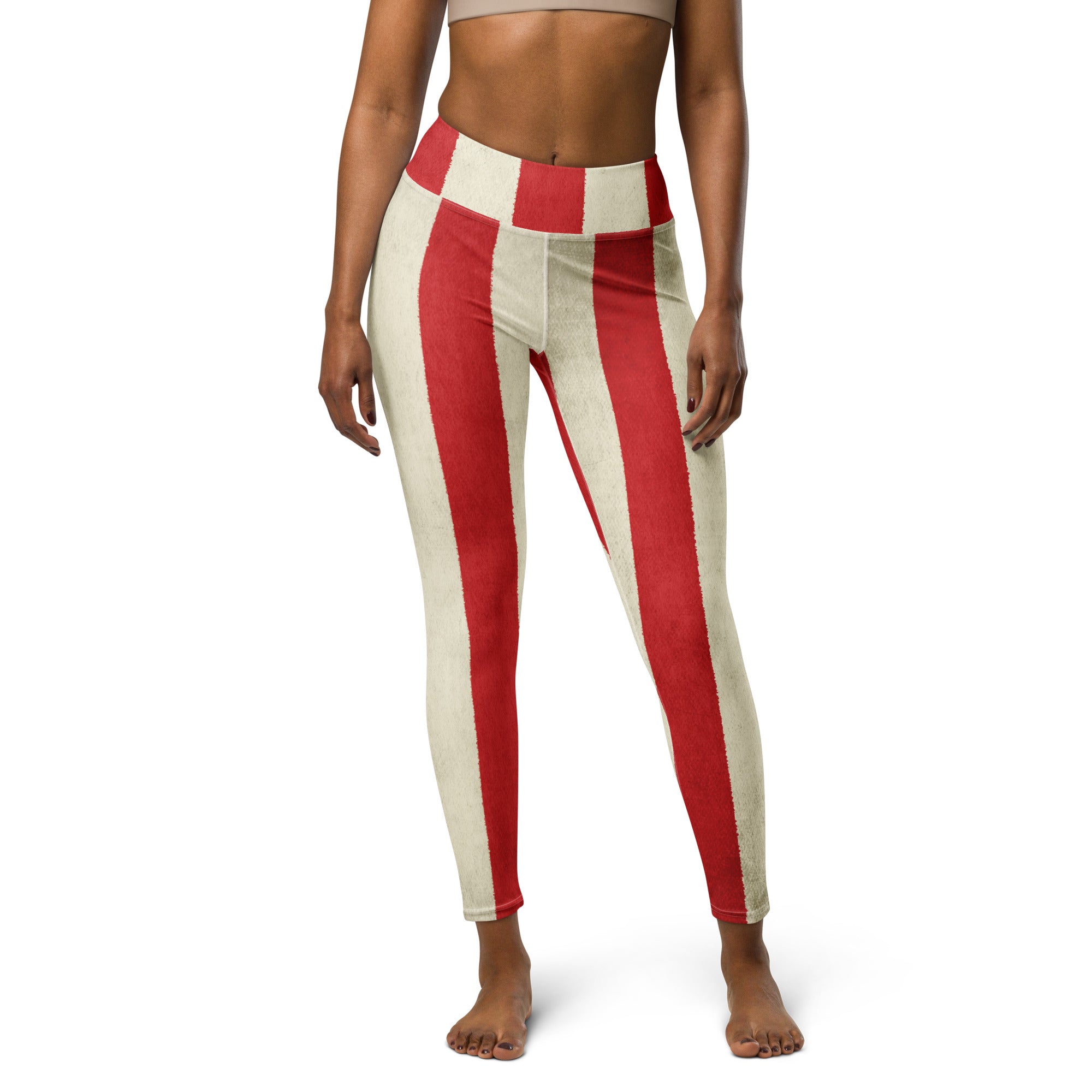 Rebel Stripes Yoga Leggings