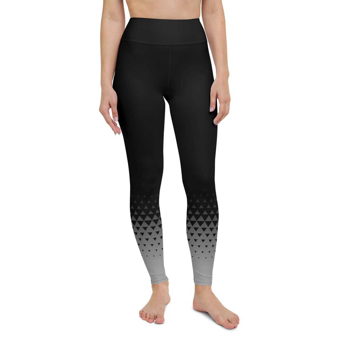 Fractal Midnight Yoga Leggings