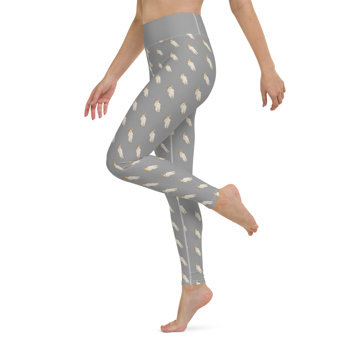 Napping Kitten Yoga Leggings