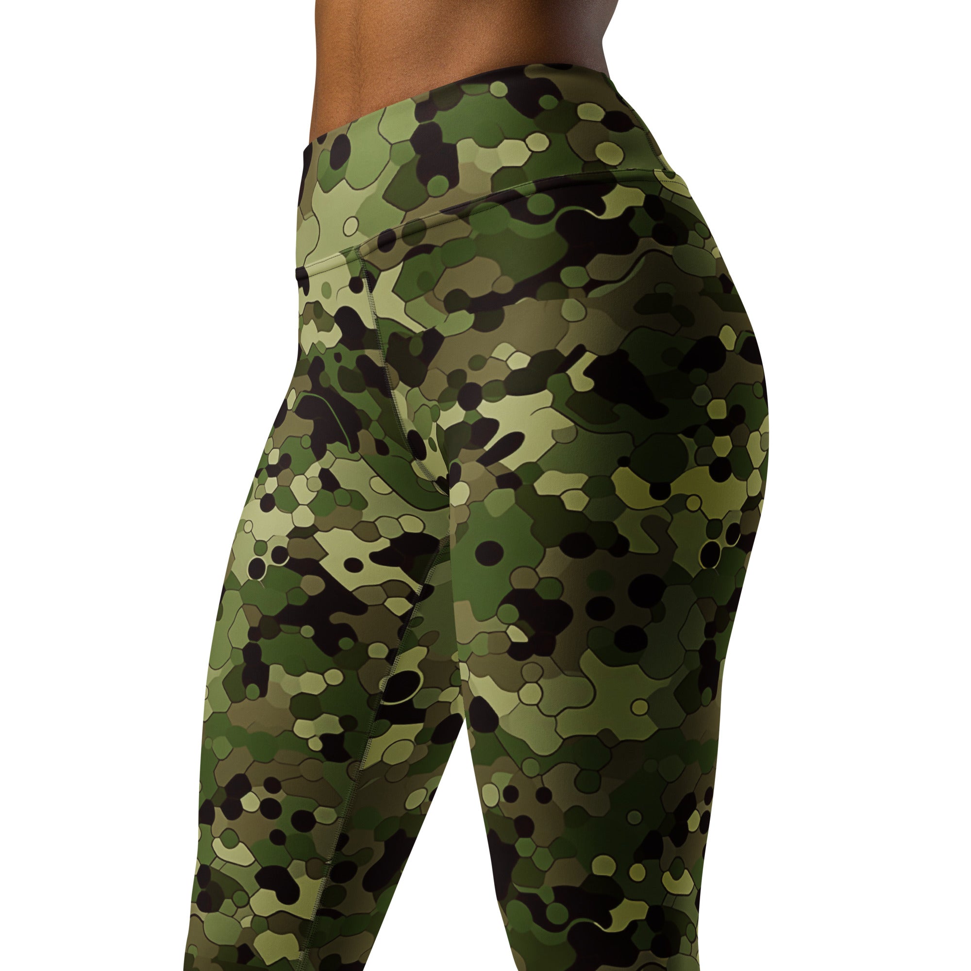 Camo Yoga Pants Women's Camouflage Print Activewear Stretchy Workout Tights  Military Style Fitness Leggings Trendy Exercise Pants - Etsy