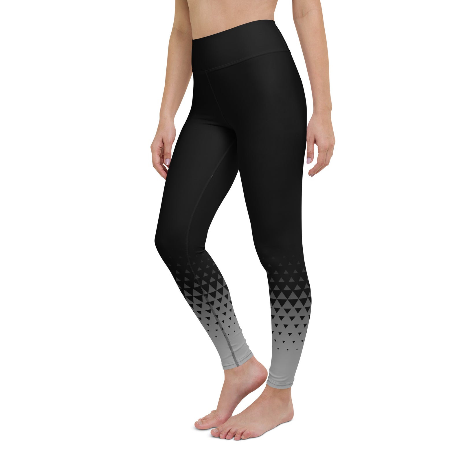 Fractal Midnight Yoga Leggings