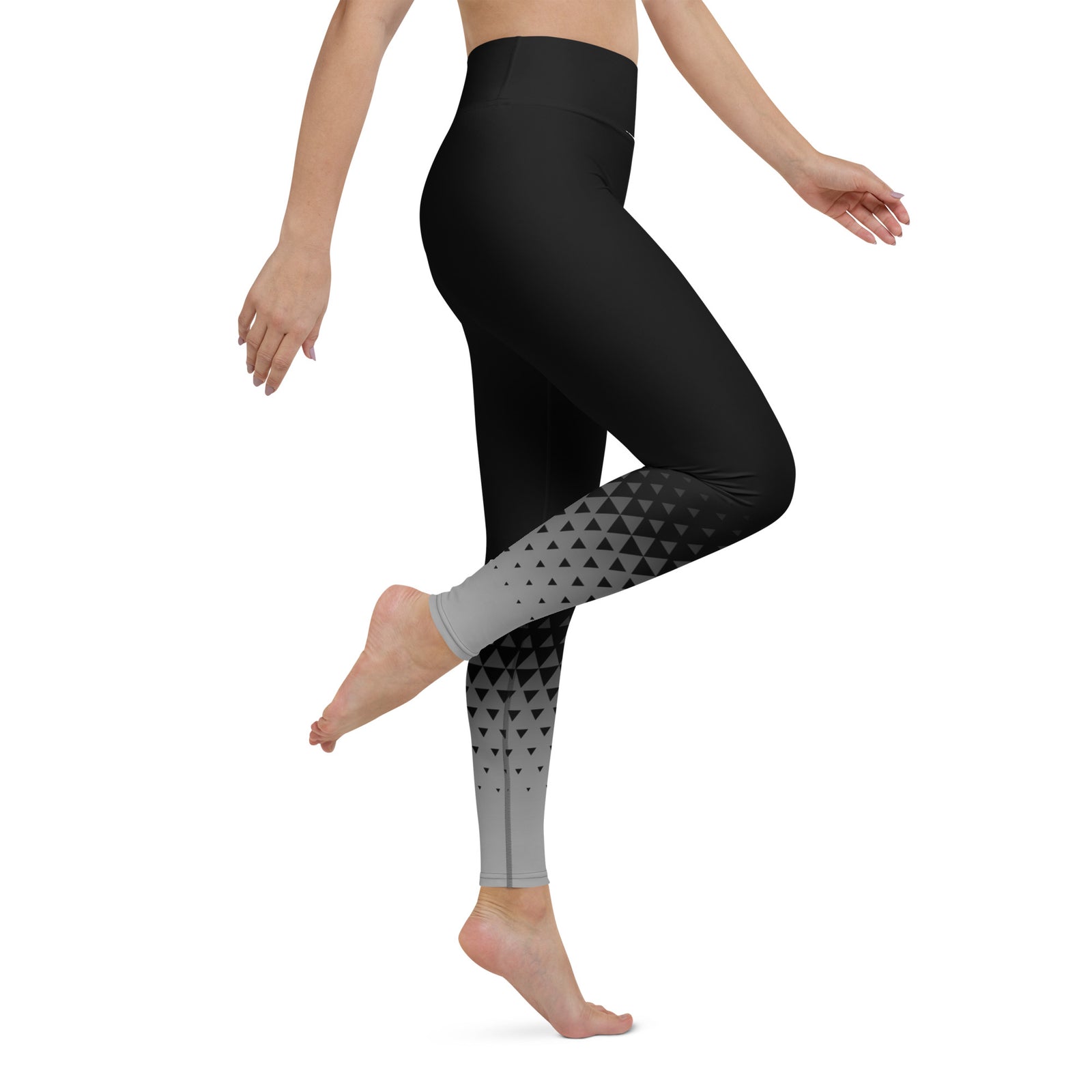 Fractal Midnight Yoga Leggings