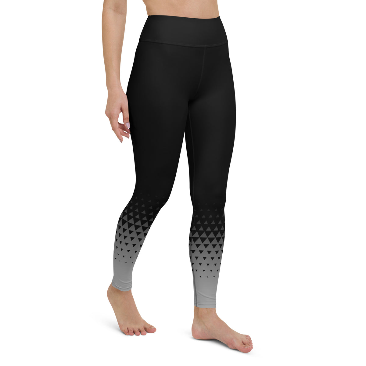 Fractal Midnight Yoga Leggings
