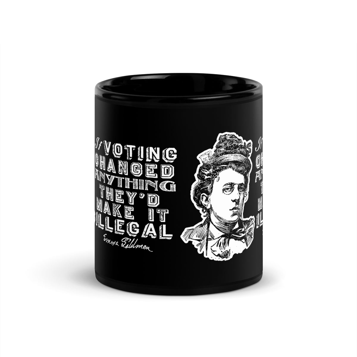 Emma Goldmann If Voting Changed Anything Mug