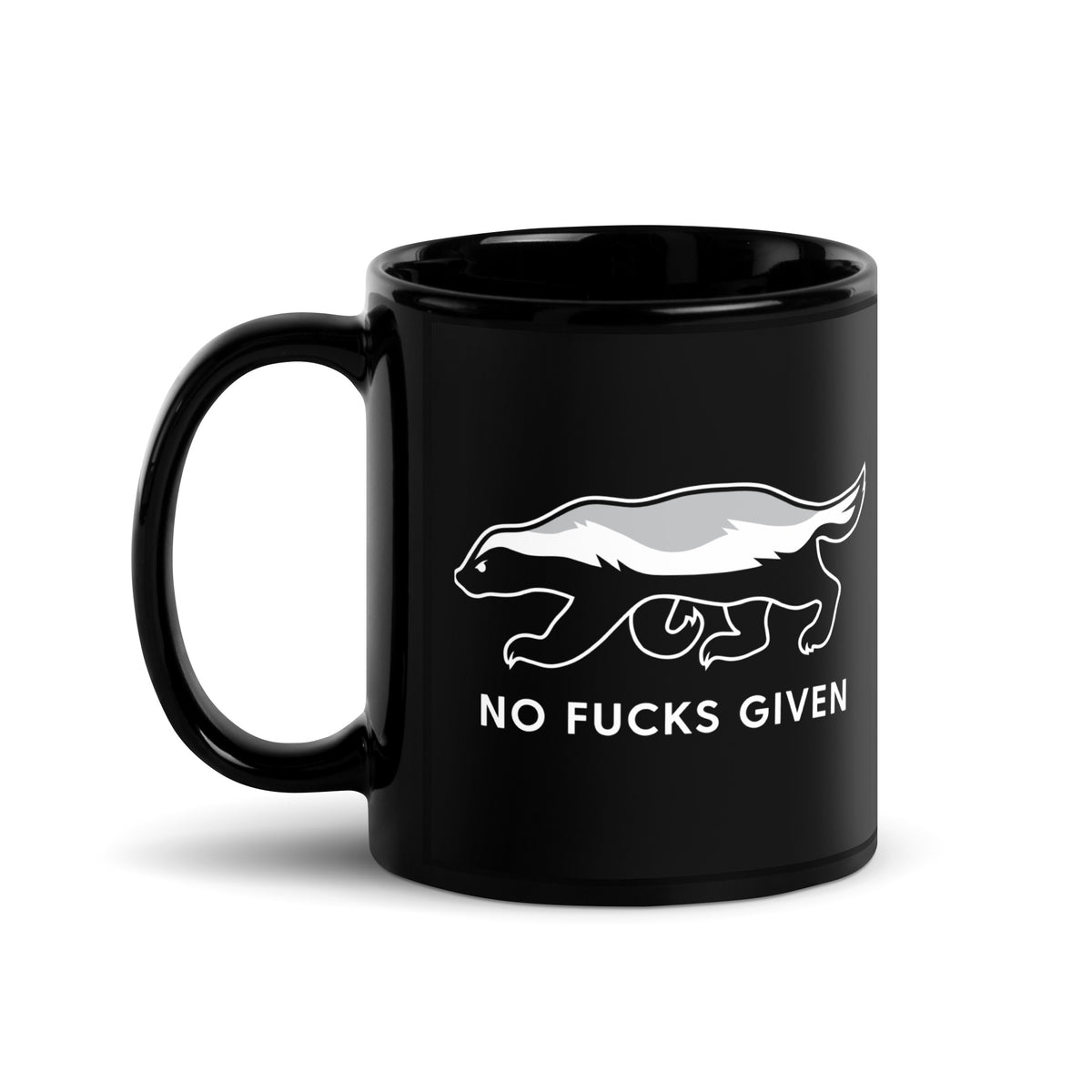 Honey Badger NFG Black Mug