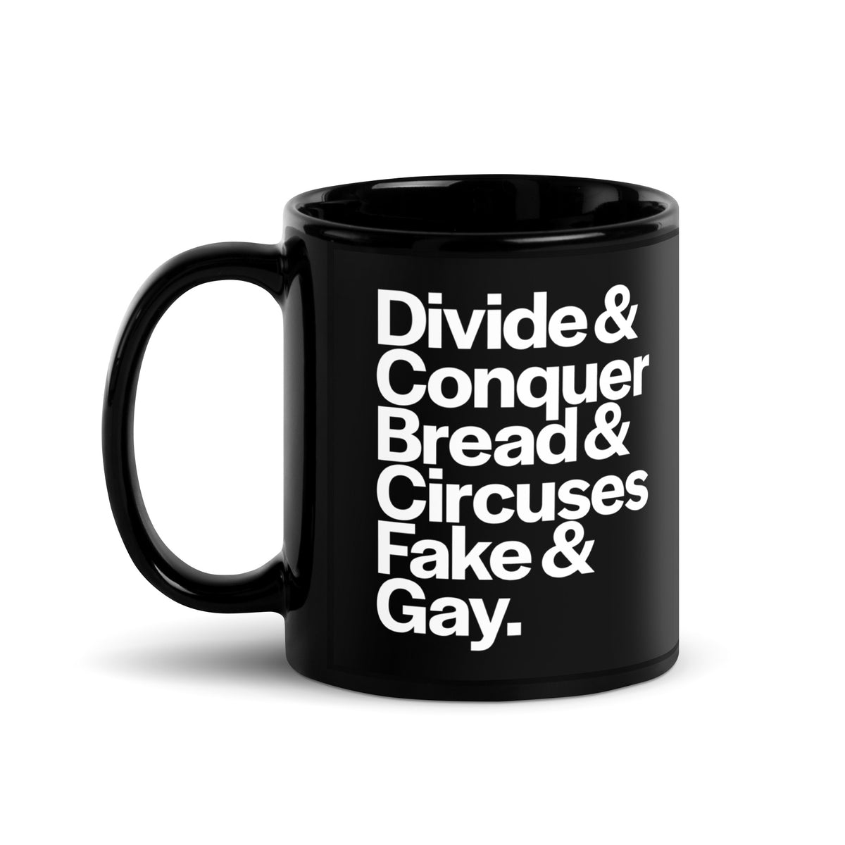 Divide &amp; Conquer Ampersand Coffee Mug