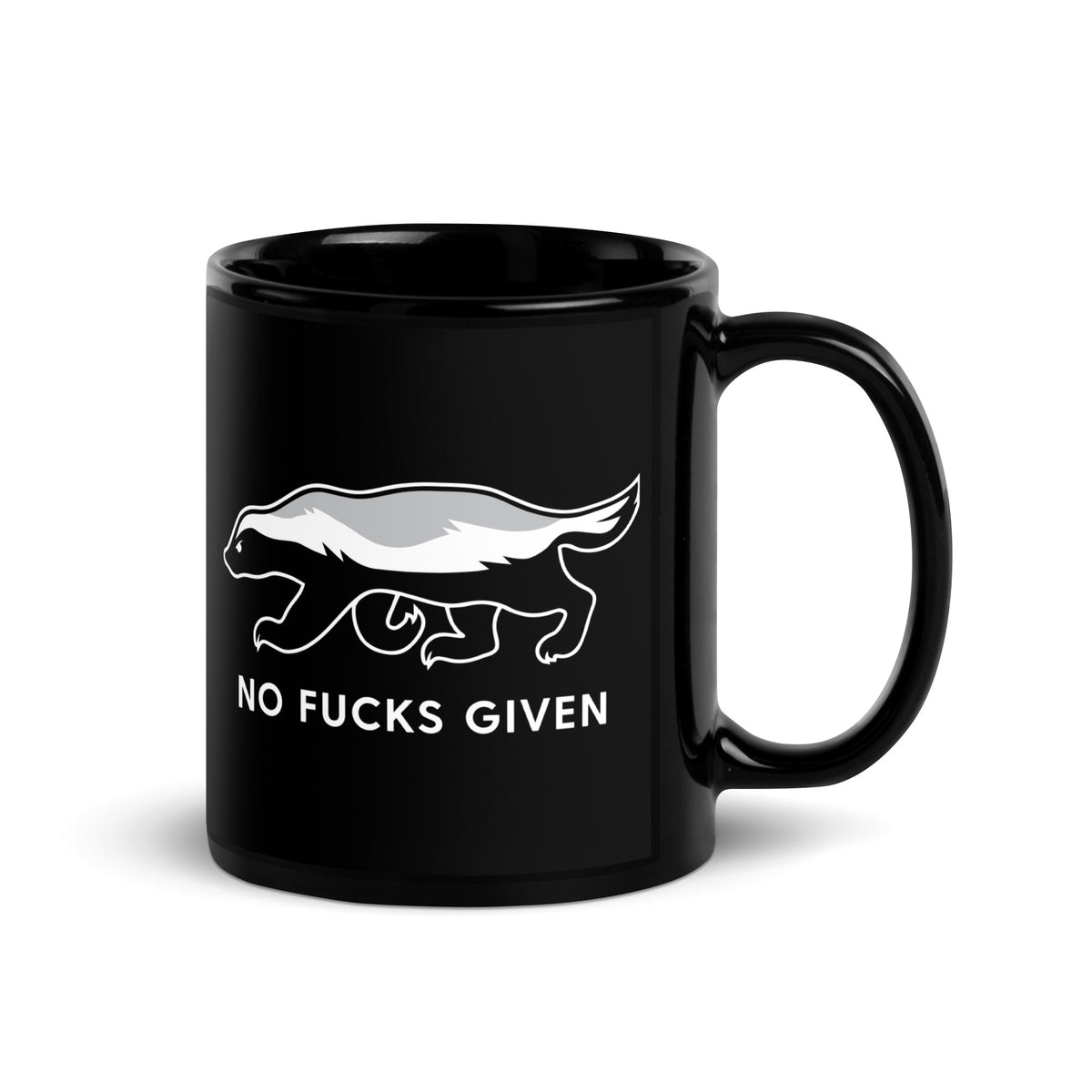 Honey Badger NFG Black Mug