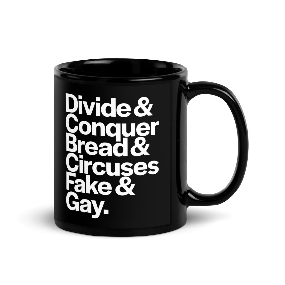 Divide &amp; Conquer Ampersand Coffee Mug