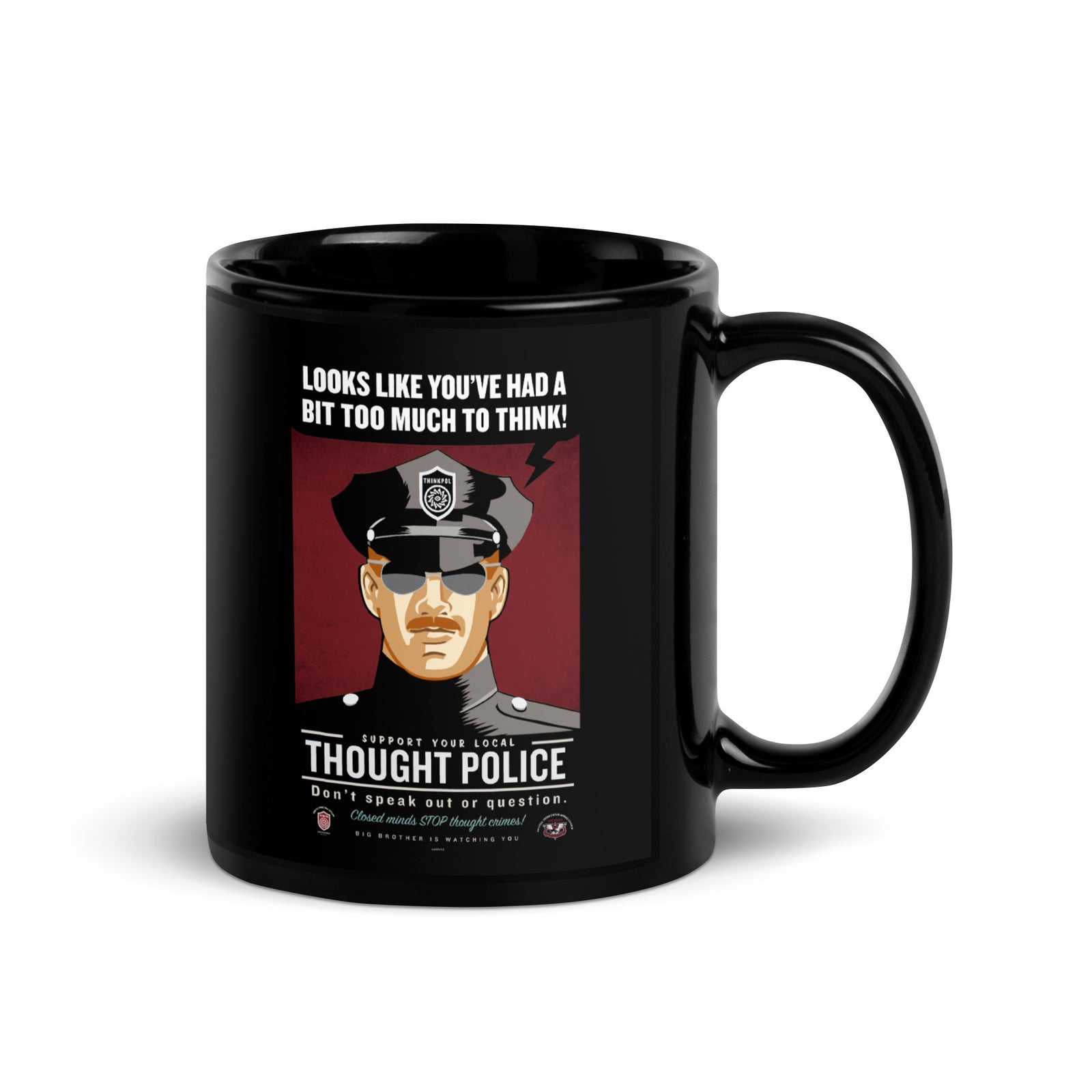 1984 INGSOC Thought Police Coffee Mug