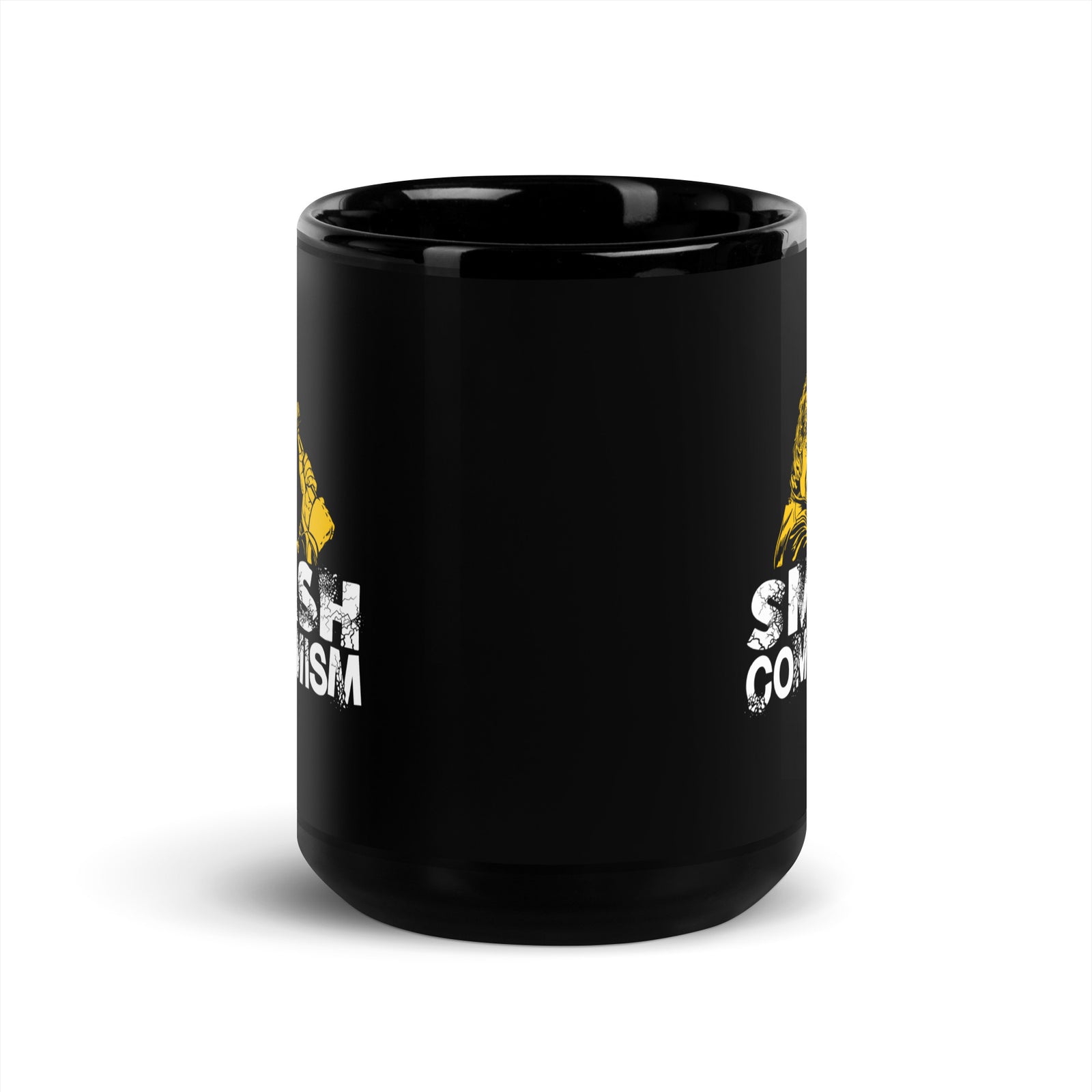 President Javier Milei Smash Communism Black Mug