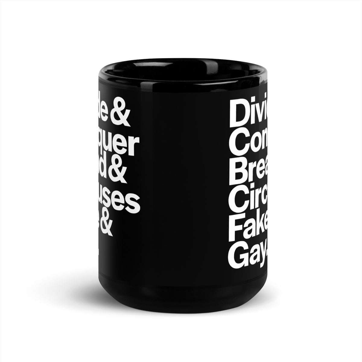 Divide &amp; Conquer Ampersand Coffee Mug