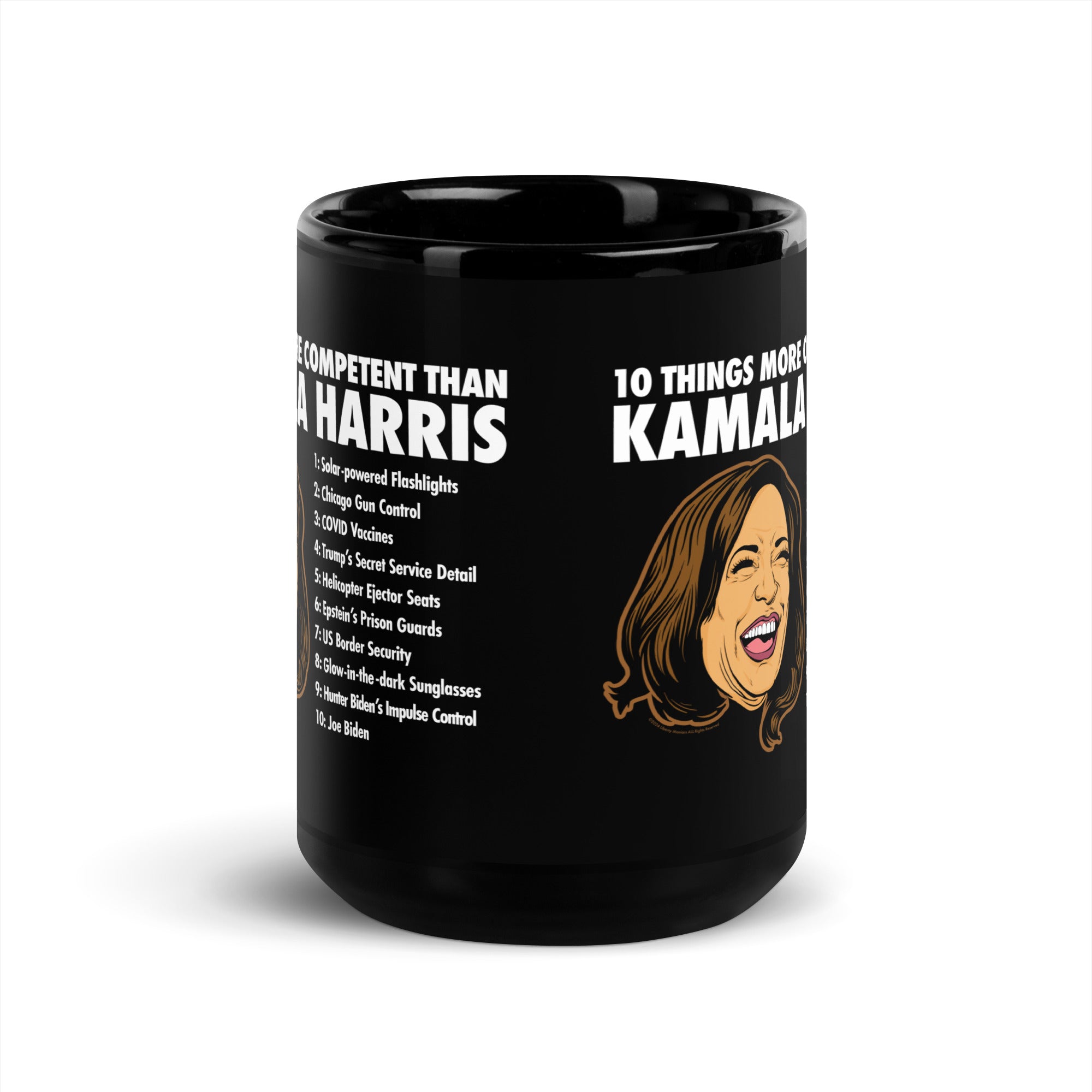 10 Things More Competent than Kamala Harris Coffee Mug