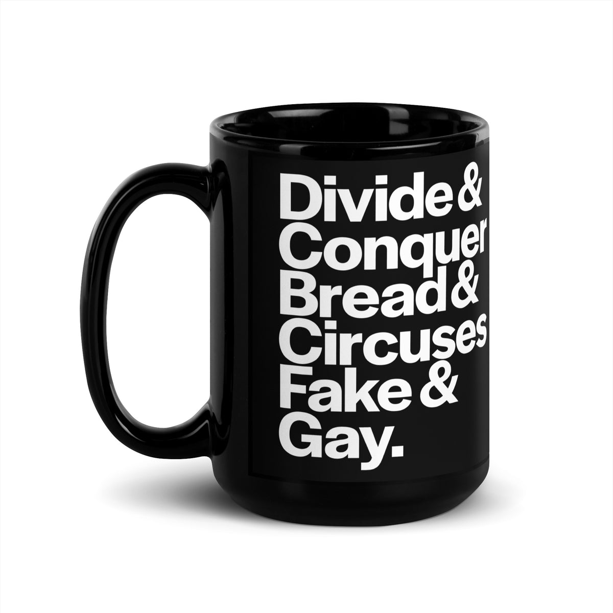 Divide &amp; Conquer Ampersand Coffee Mug