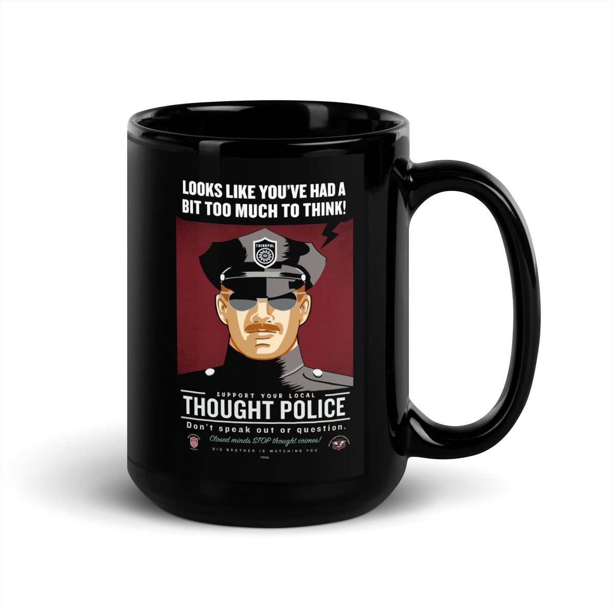 1984 INGSOC Thought Police Coffee Mug