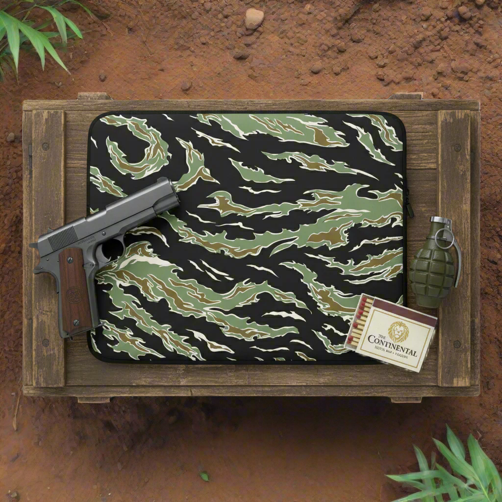 Tiger Stripe Camo Laptop Sleeve