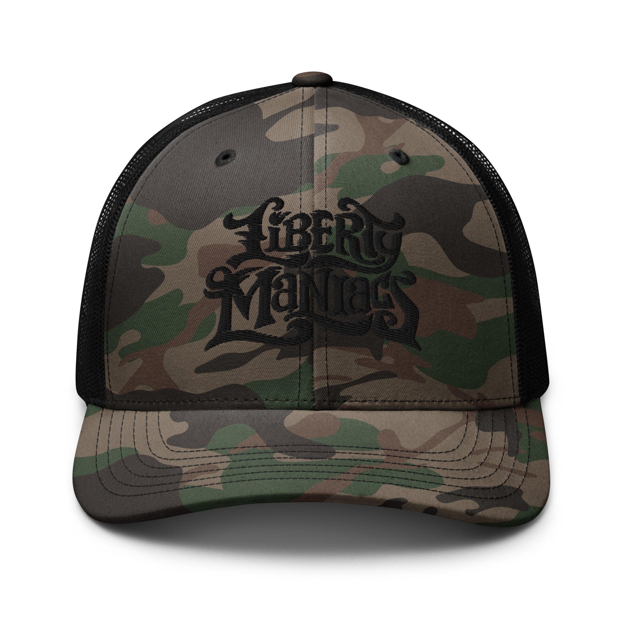 Liberty Maniacs Camouflage Mesh Hat