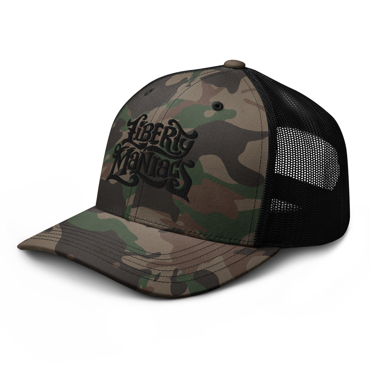 Liberty Maniacs Camouflage Mesh Hat