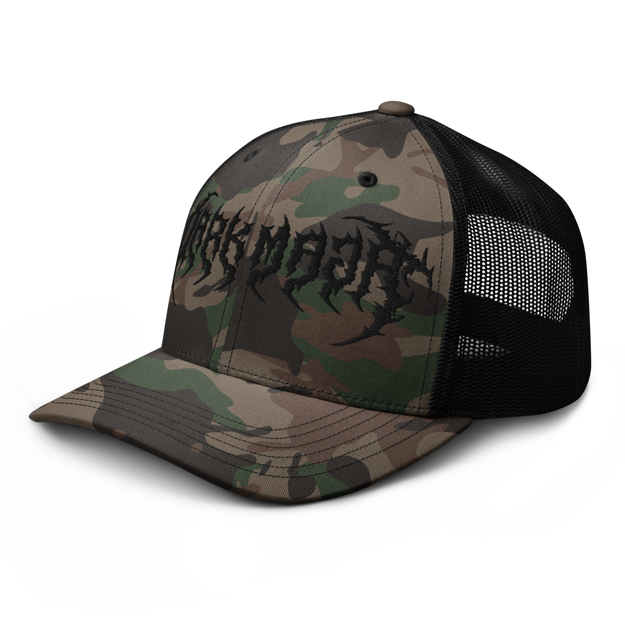 Dark MAGA Camouflage Trucker Hat