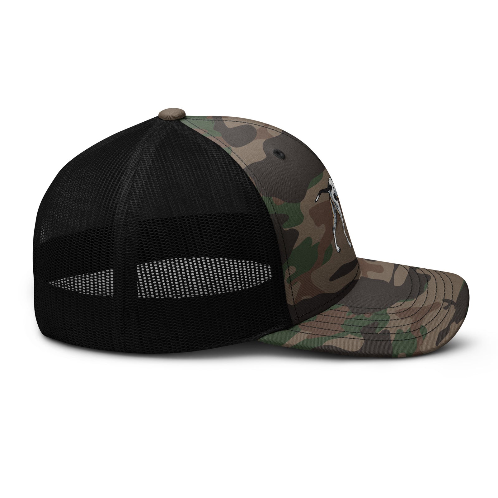 Pointer Dog Camouflage Trucker Hat