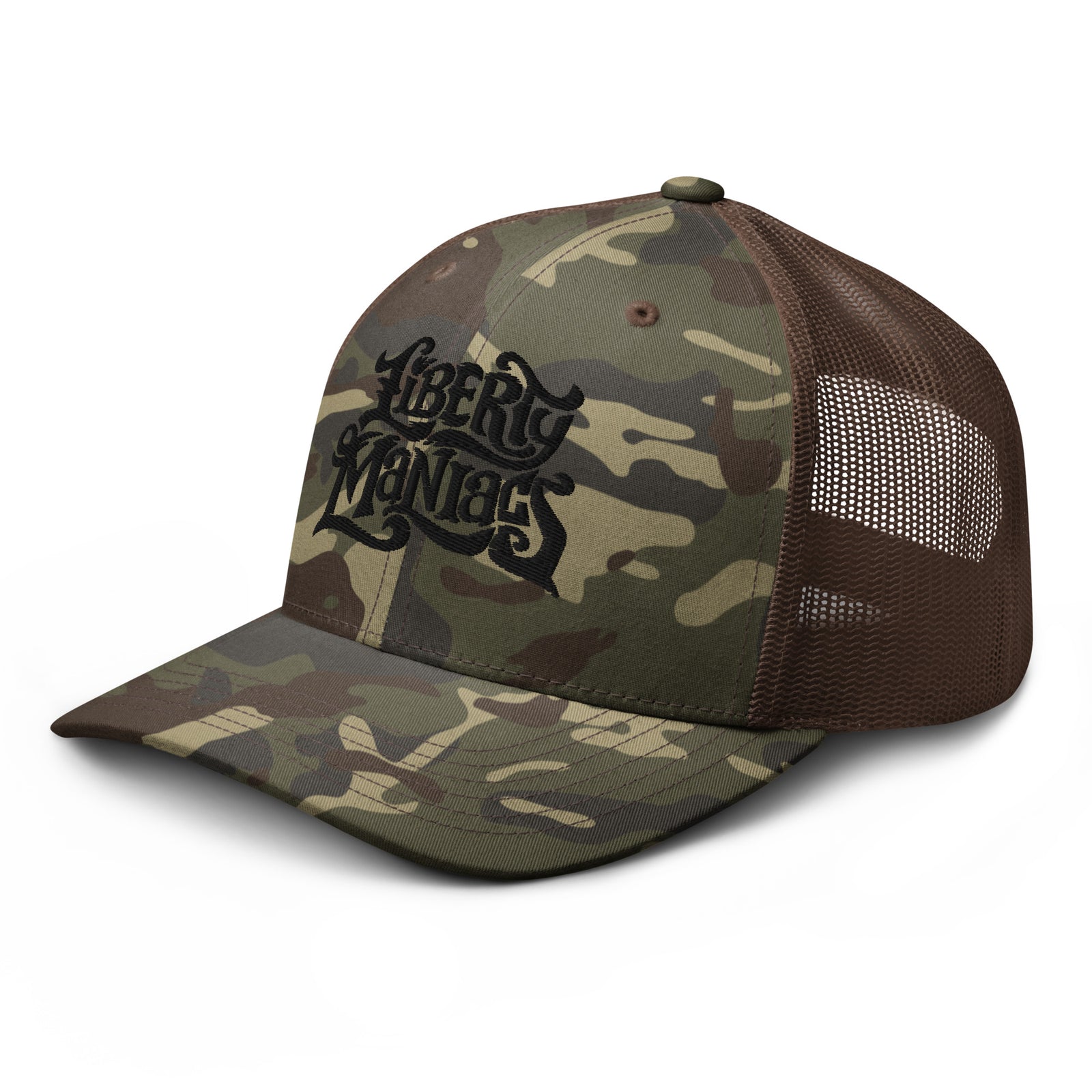 Liberty Maniacs Camouflage Mesh Hat