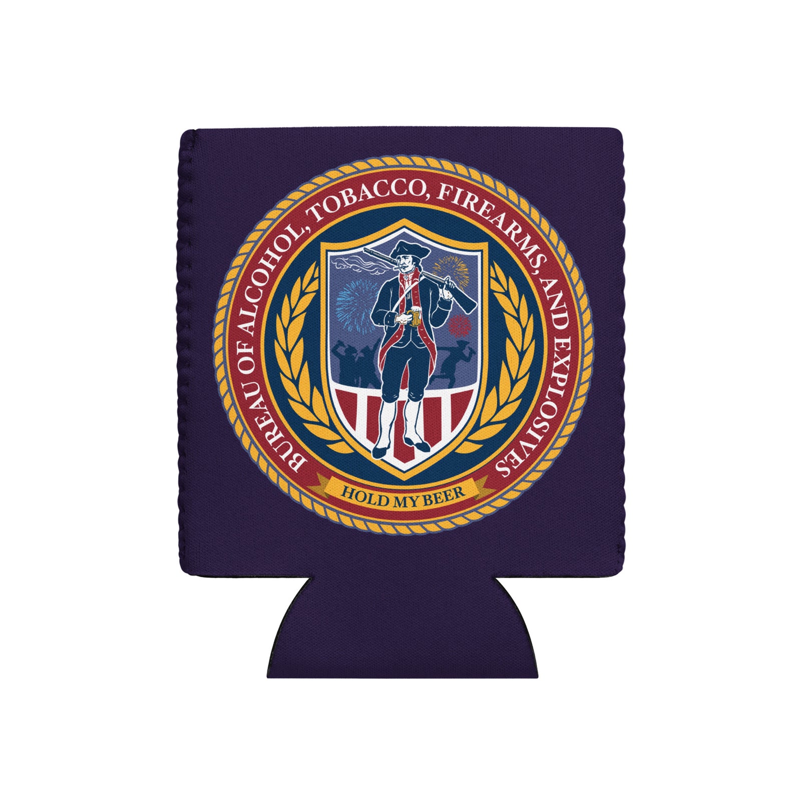 ATF Hold My Beer Can Cooler