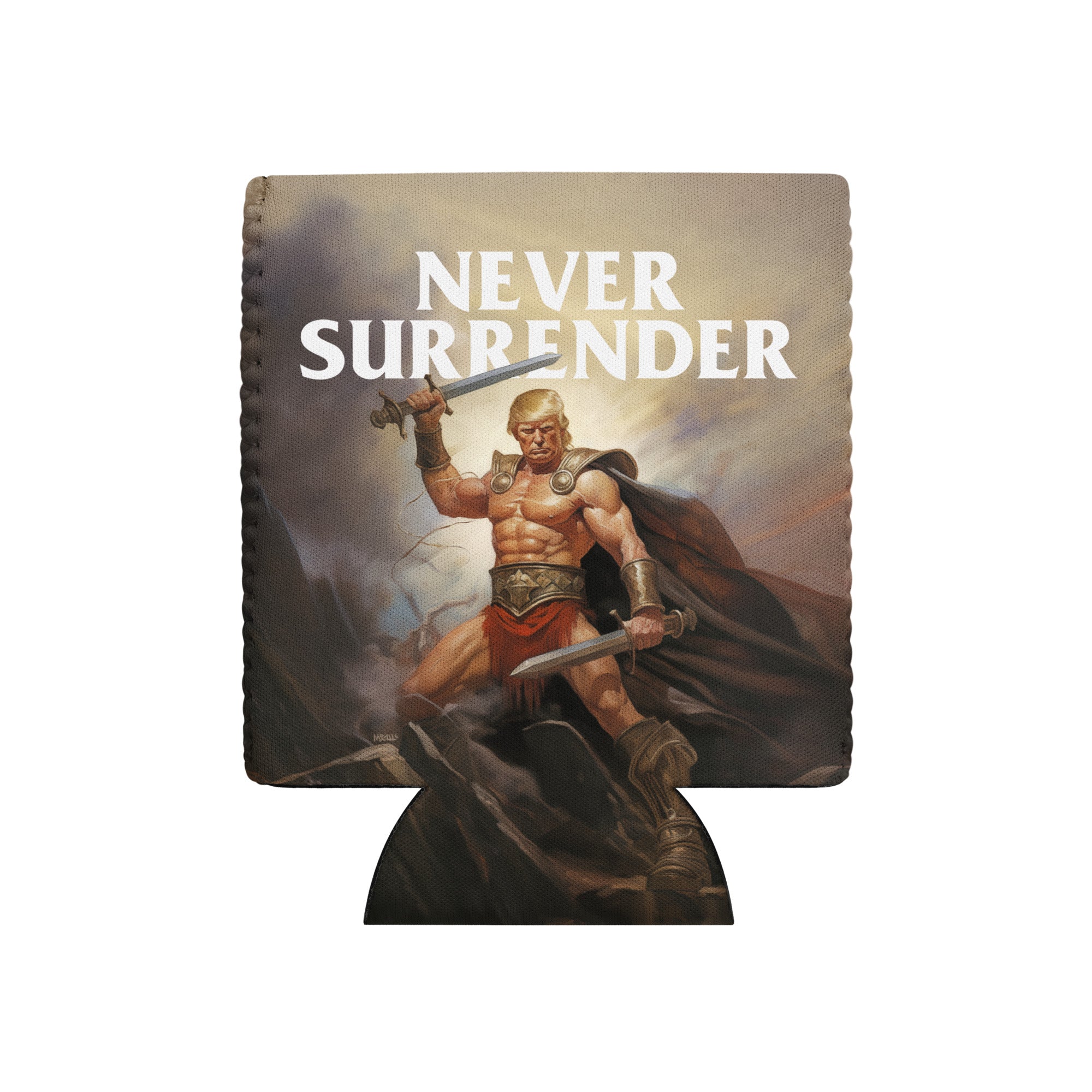 Never Surrender Trump Warrior Can Cooler